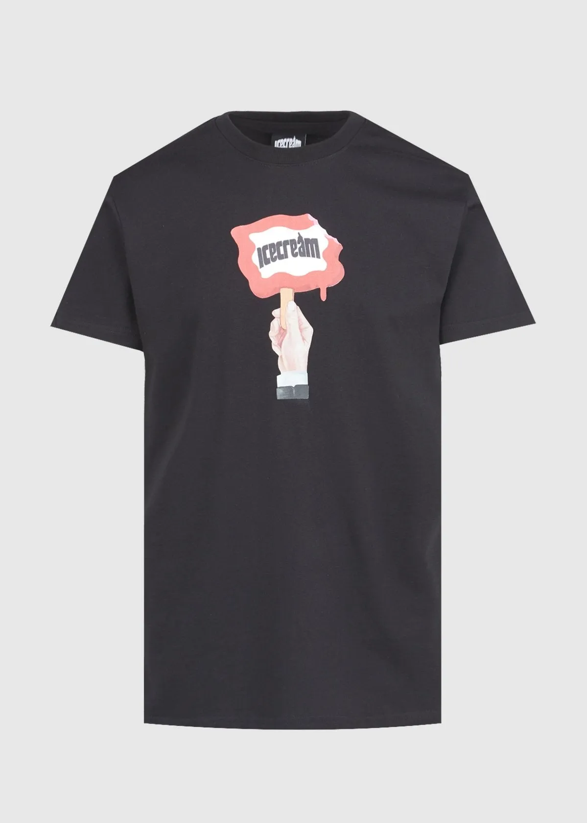 ICECREAM: STICK UP SS TEE [BLACK]