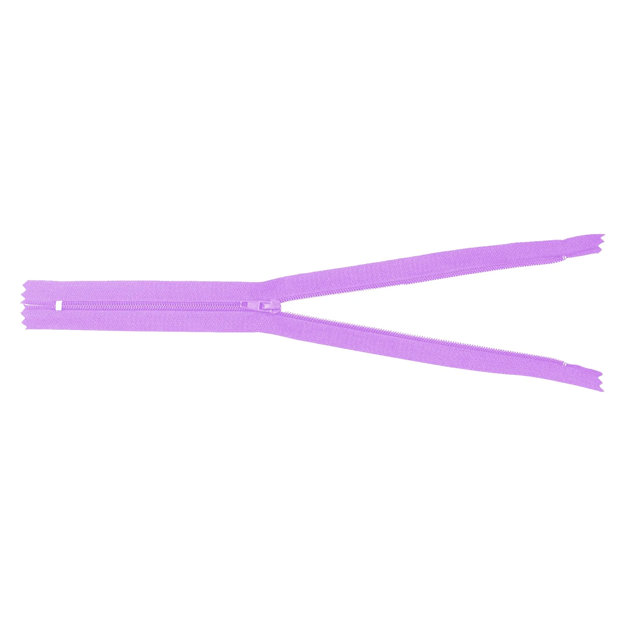 Mandala Crafts Lilac Nylon Zippers for Sewing Zipper in Bulk - Lilac Sewing Zippers for Tailor Zipper Replacement