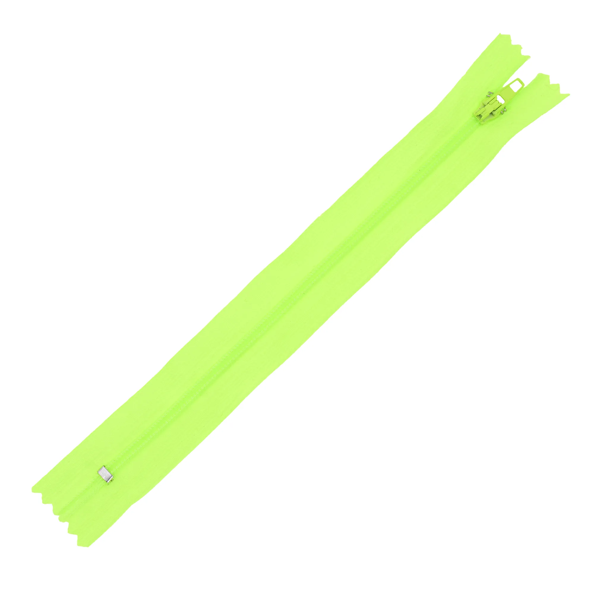Mandala Crafts Lime Green Nylon Zippers for Sewing Lime Green Zipper in Bulk - Lime Green Sewing Zippers for Tailor Zipper Replacement