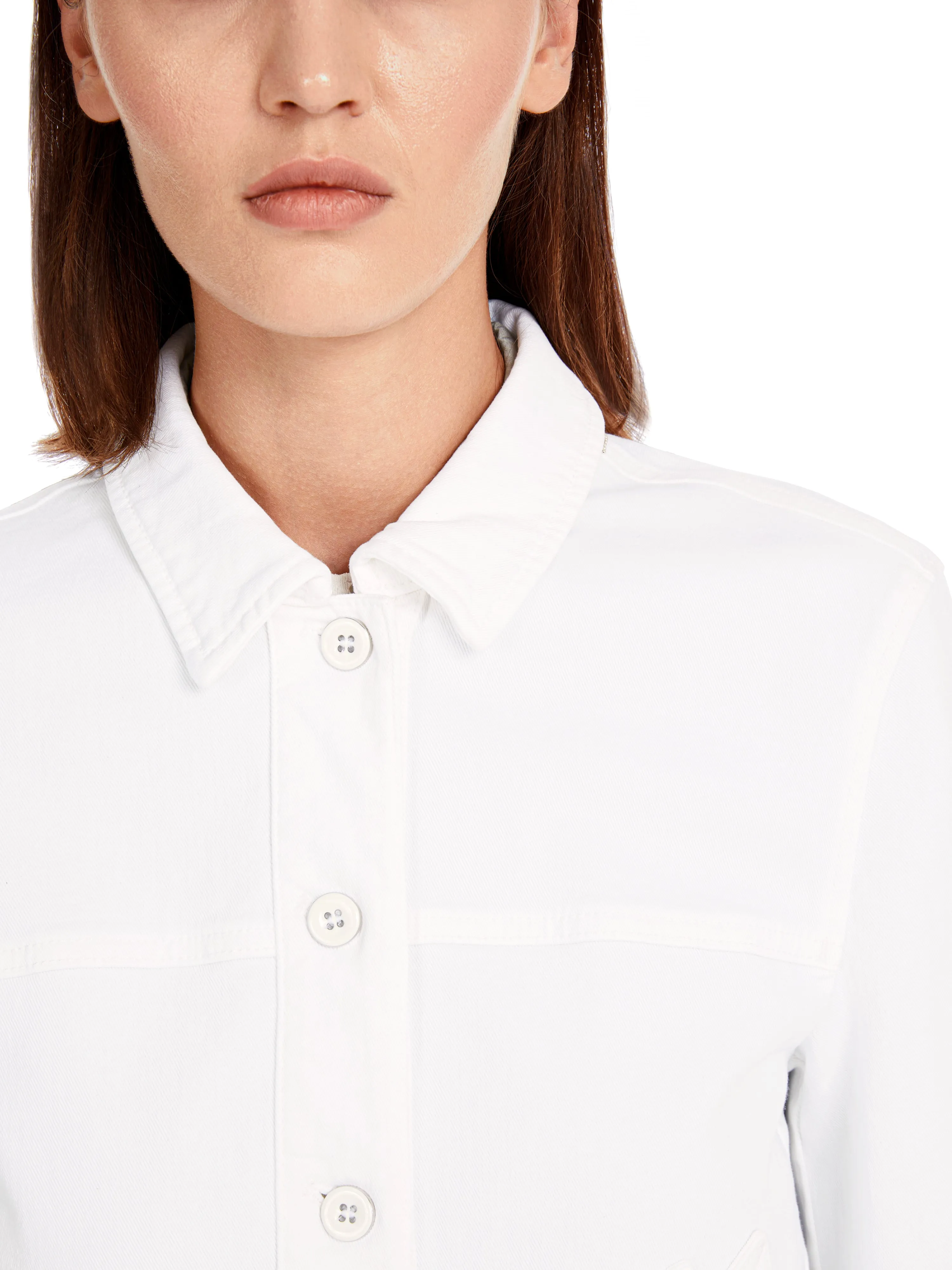 MARC CAIN White Denim Jacket