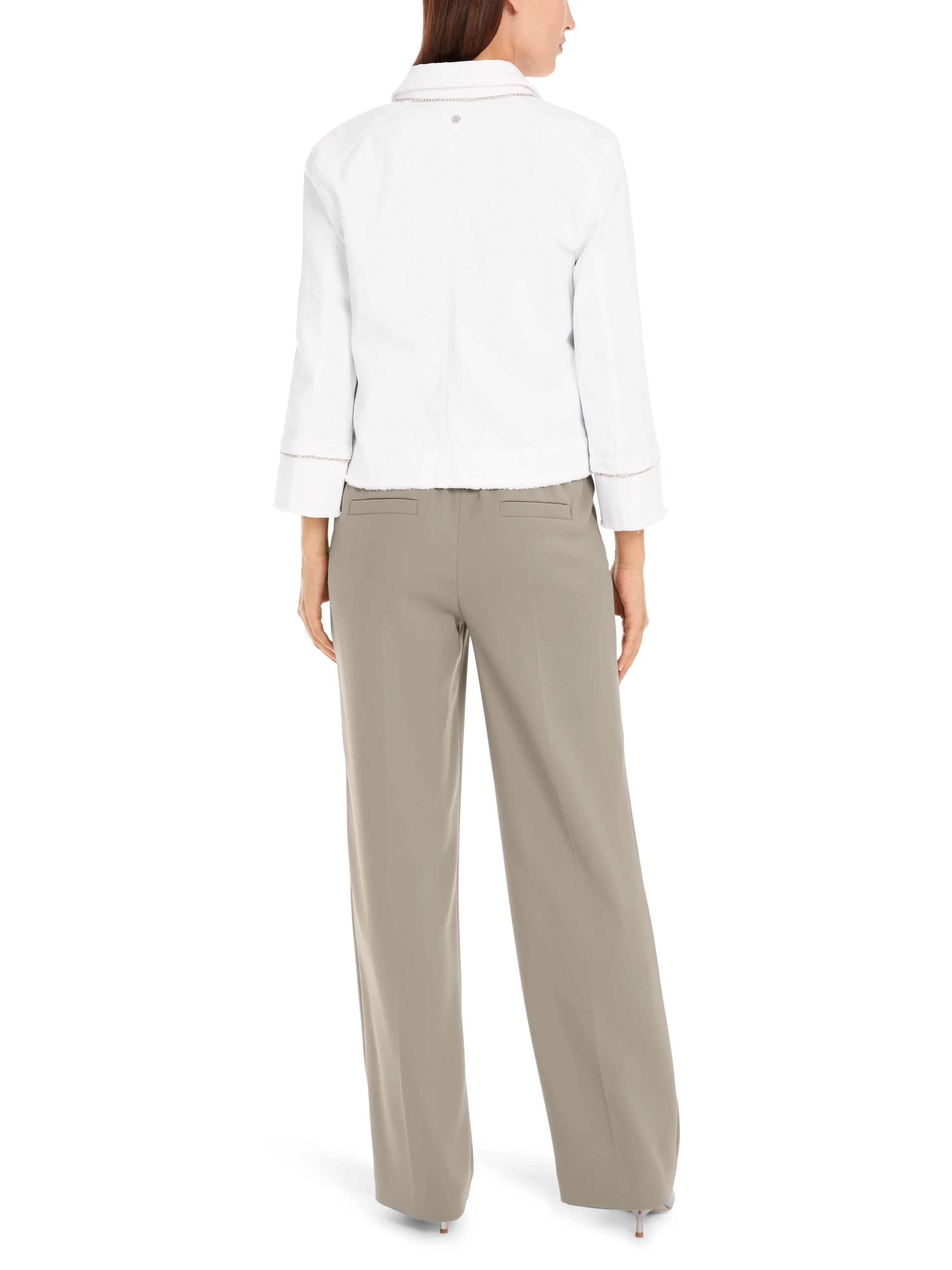 MARC CAIN White Denim Jacket