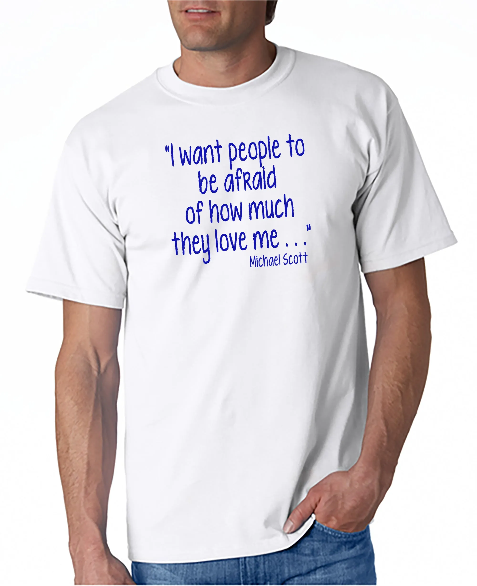 Michael Scott Love Quote T-Shirt The Office