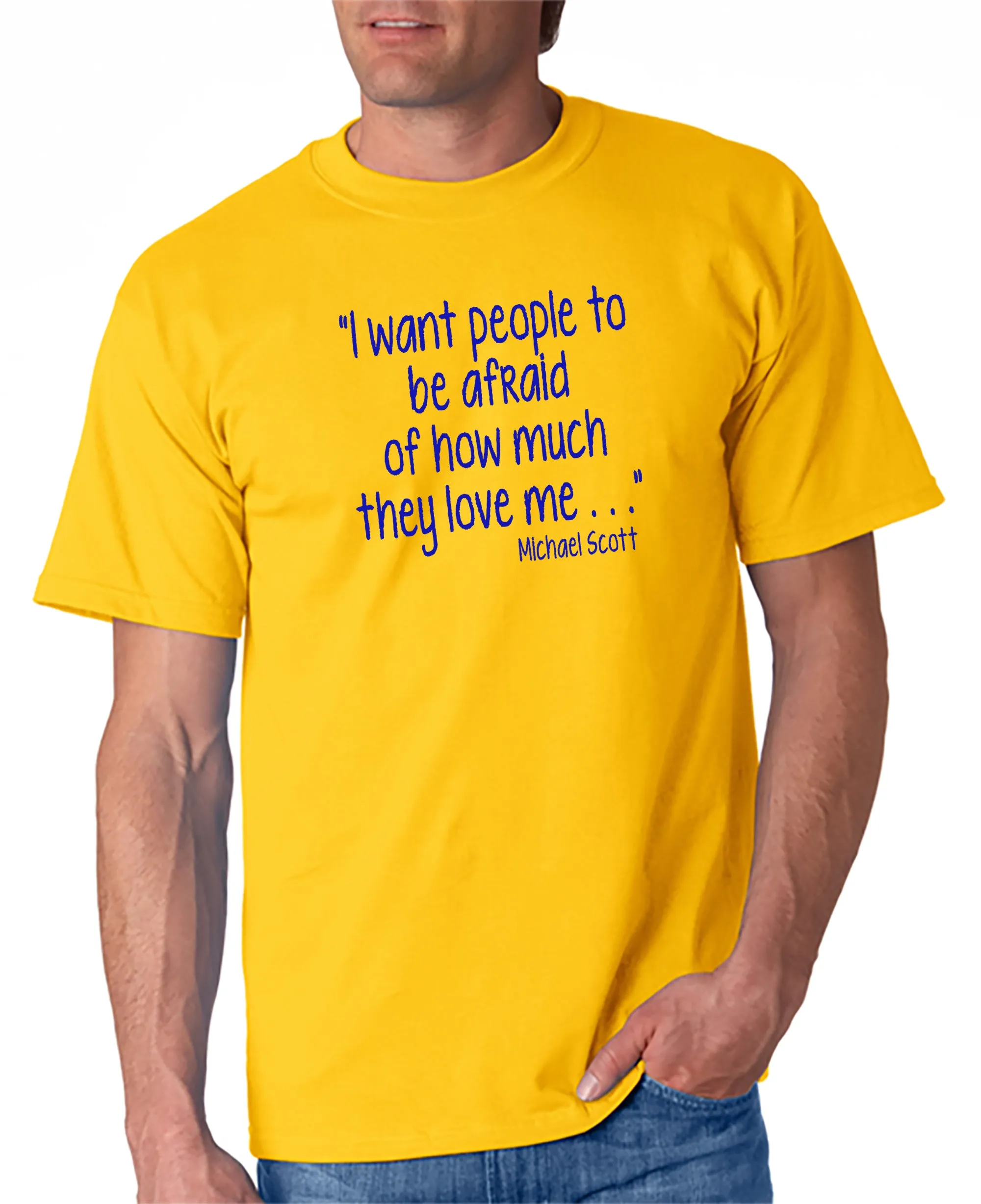 Michael Scott Love Quote T-Shirt The Office