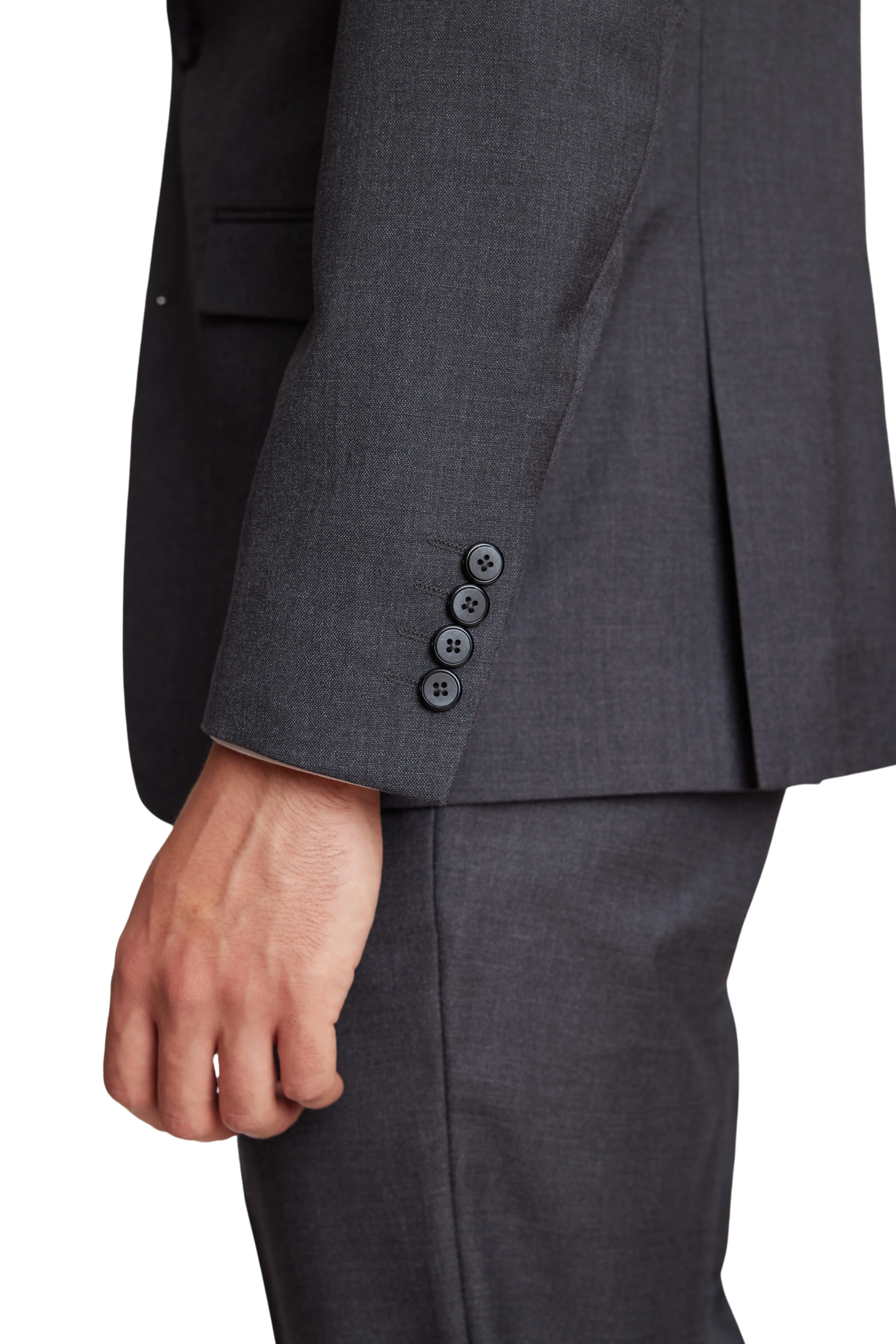 Modern Fit - Ashton Peak Jacket - Charcoal Shark