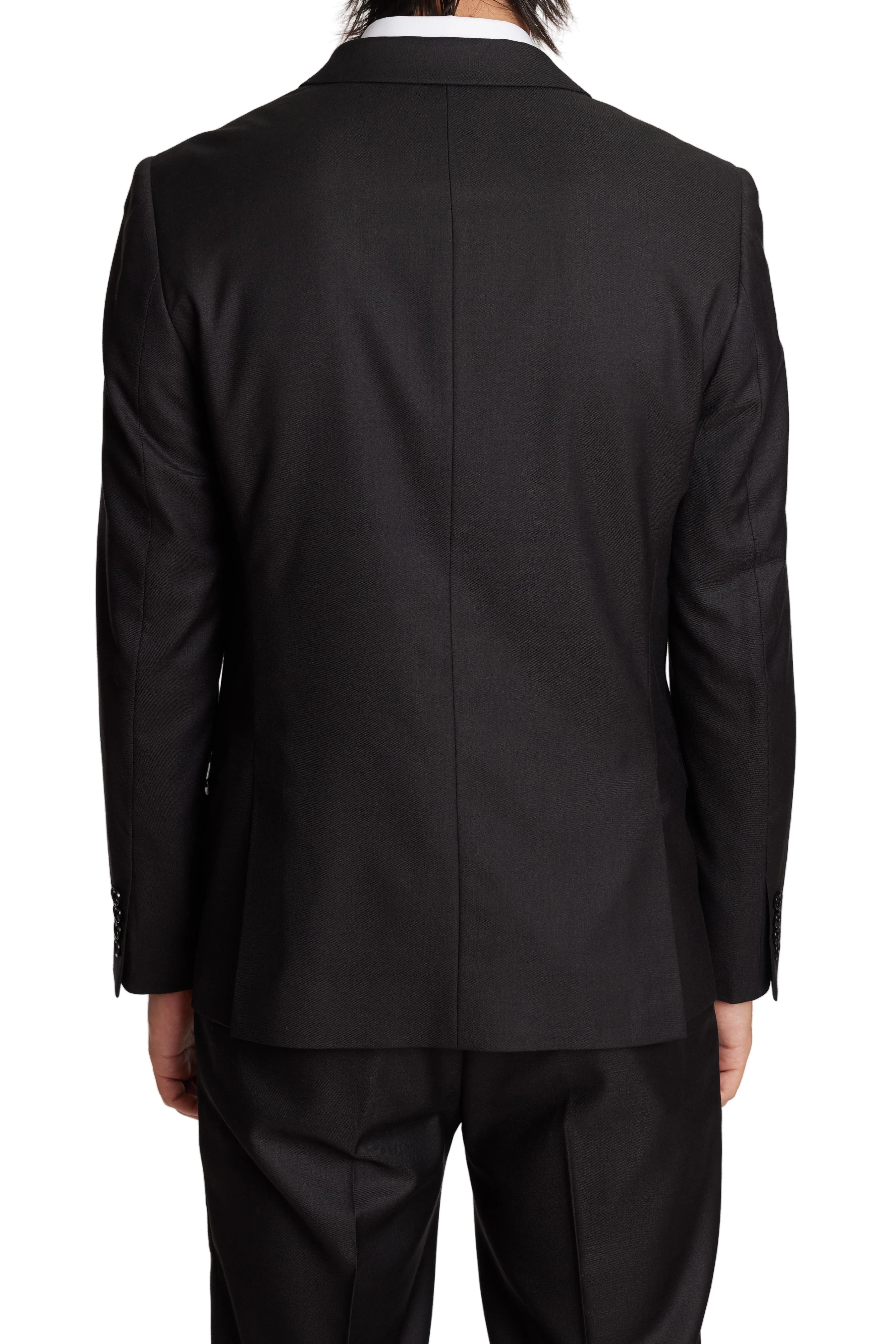 Modern Fit - Dover Notch Jacket - Soft Black Shark