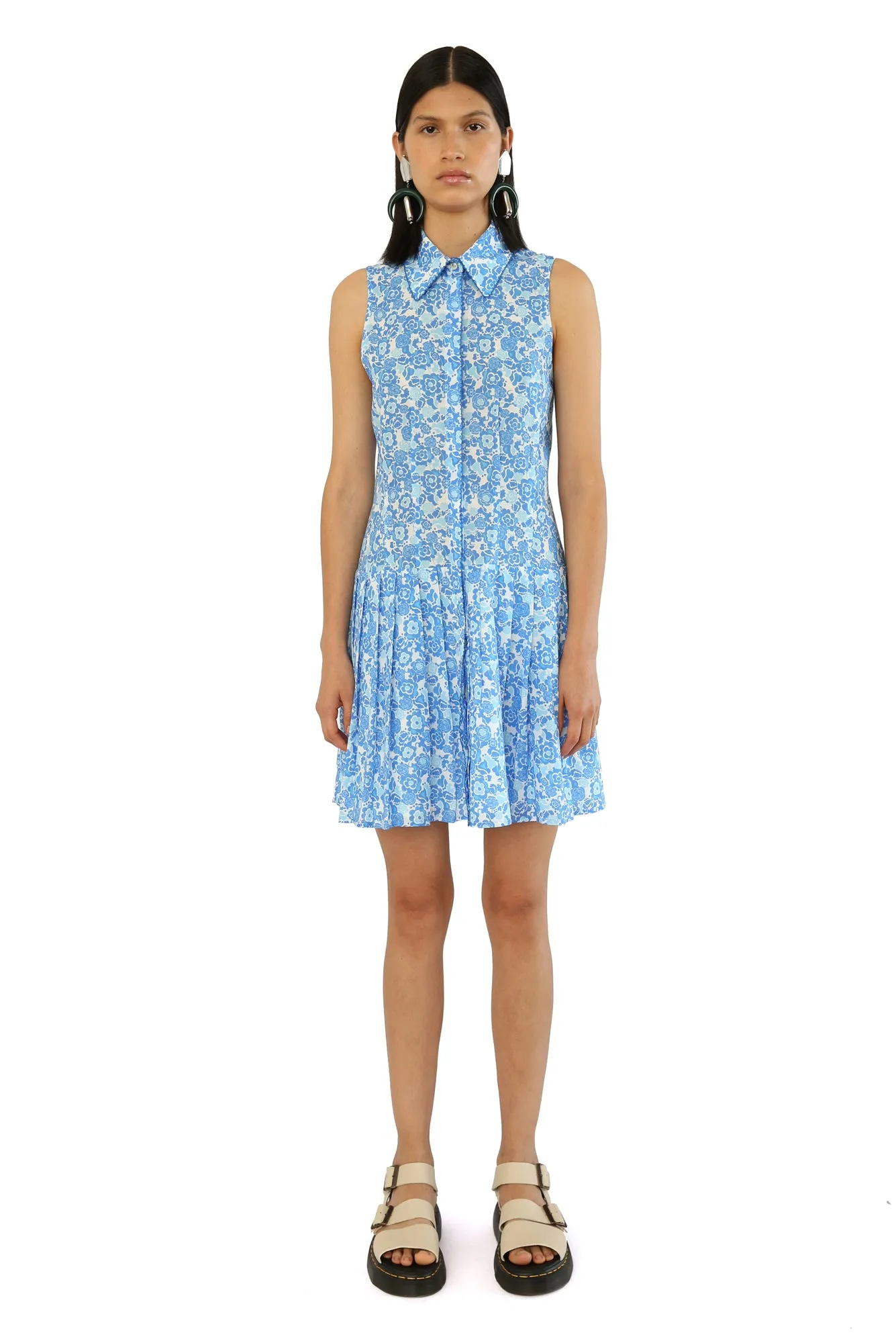 Nana Dress in Lavanda Print