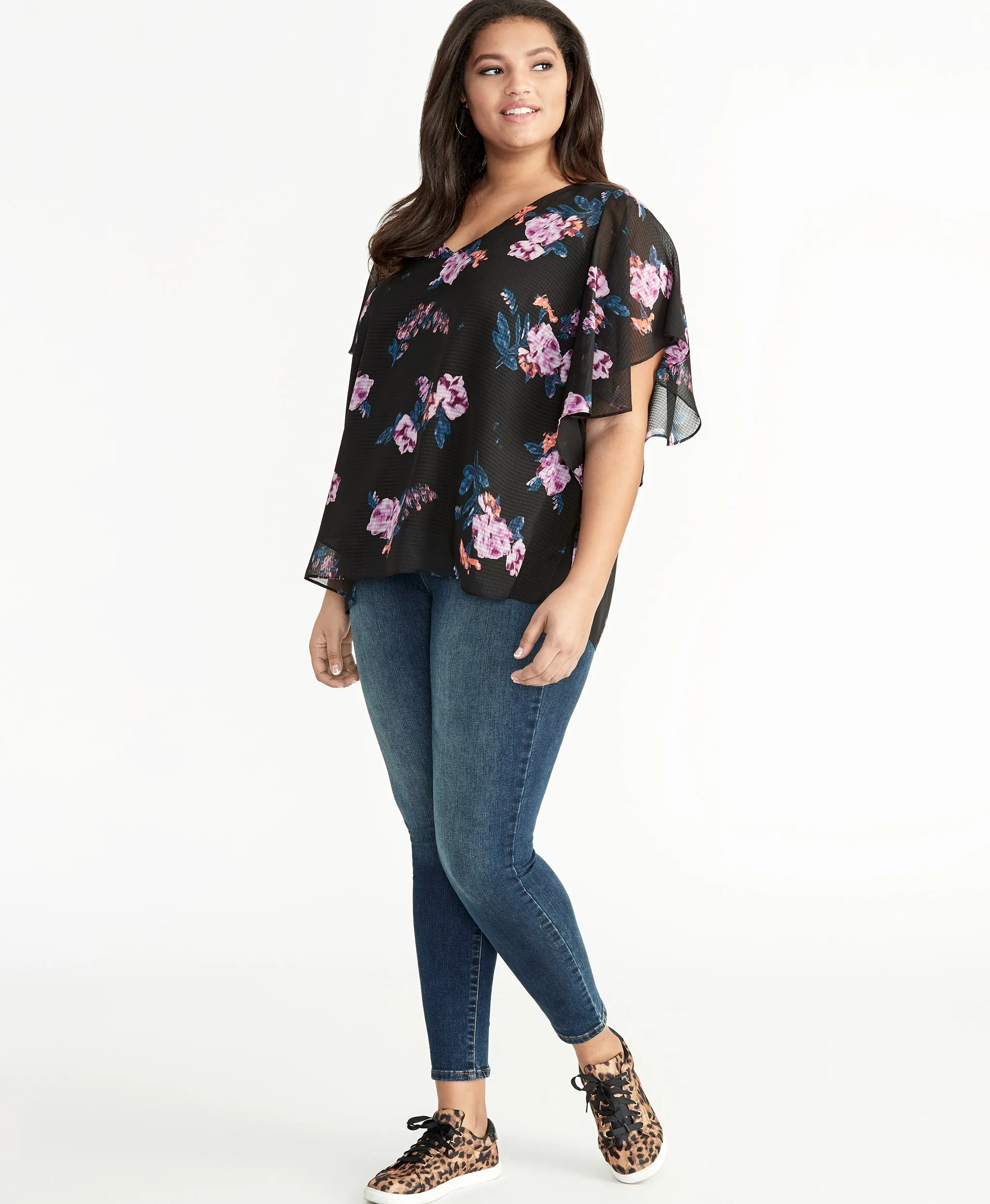 Natalie Flutter Top