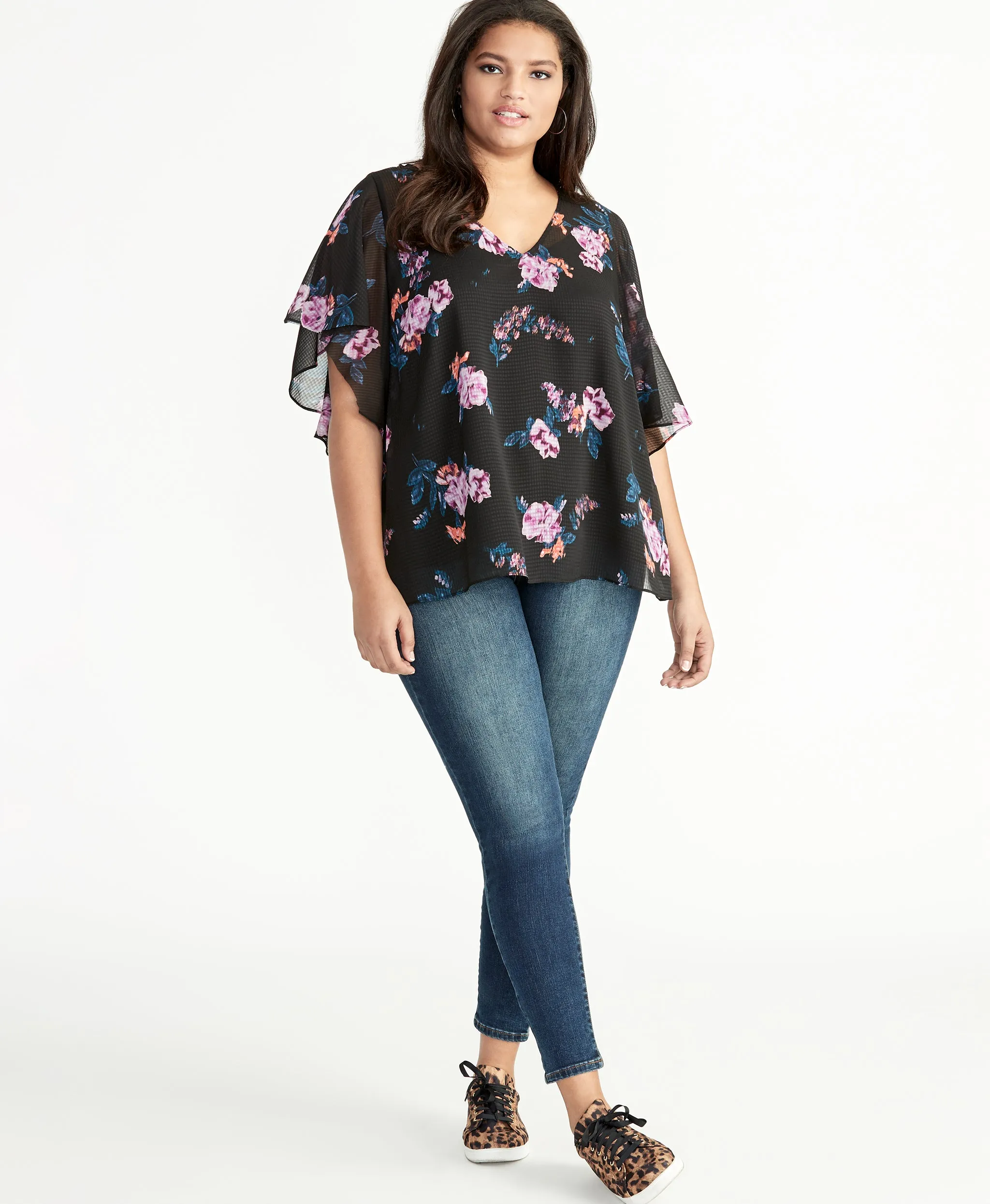 Natalie Flutter Top
