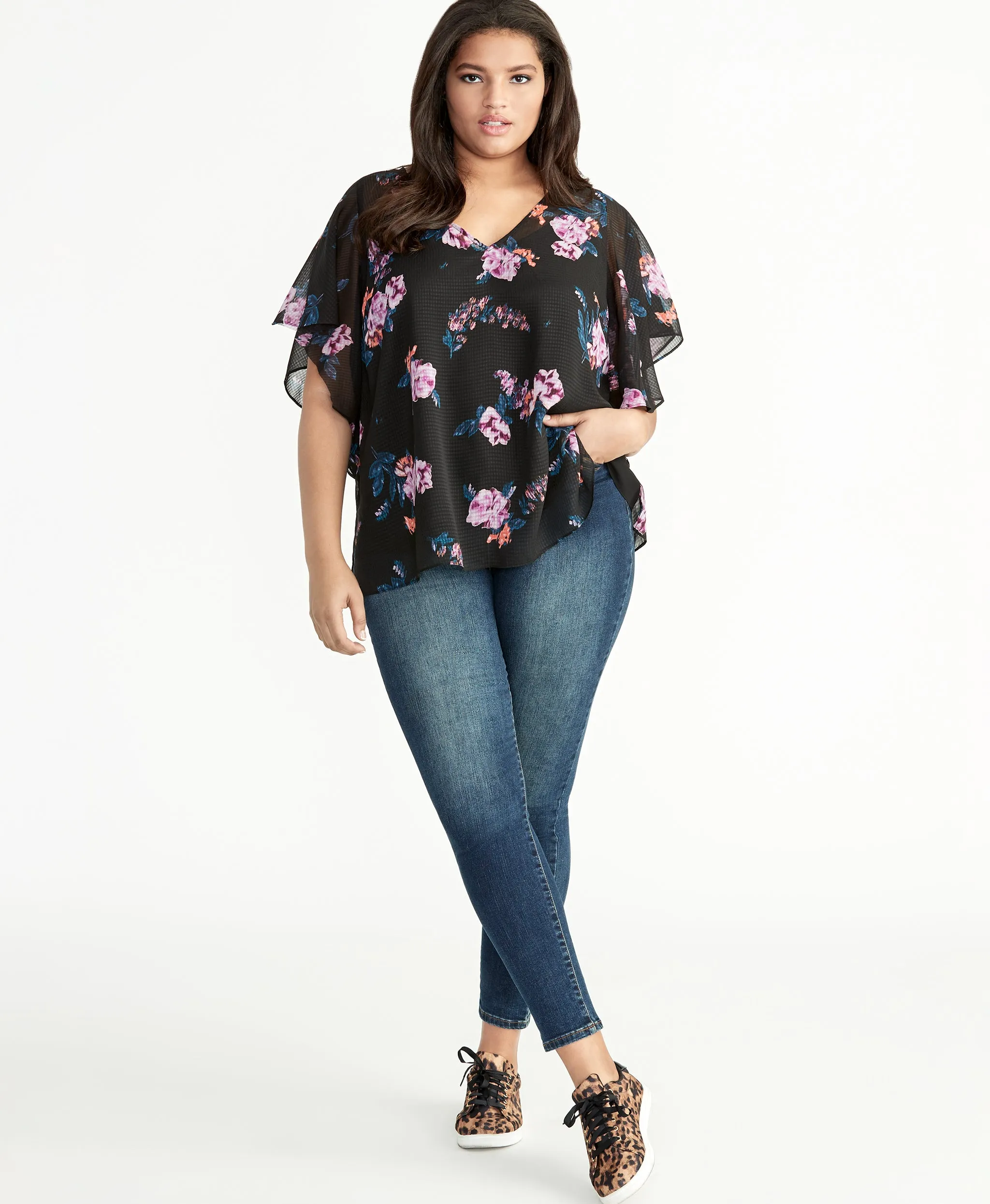 Natalie Flutter Top