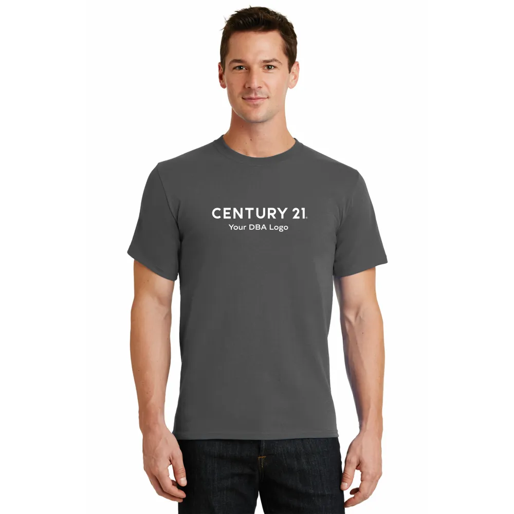 Port & Co Cotton Mens T-Shirt - Personalized (min order 12 pcs)
