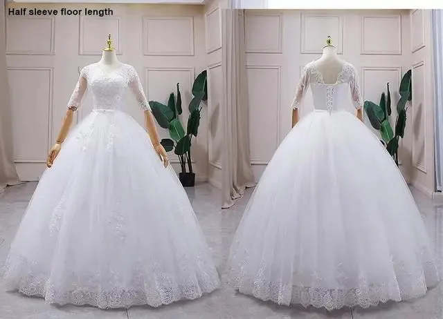 Regal Radiance Wedding Dress