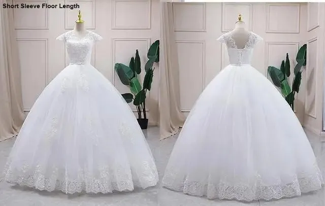 Regal Radiance Wedding Dress