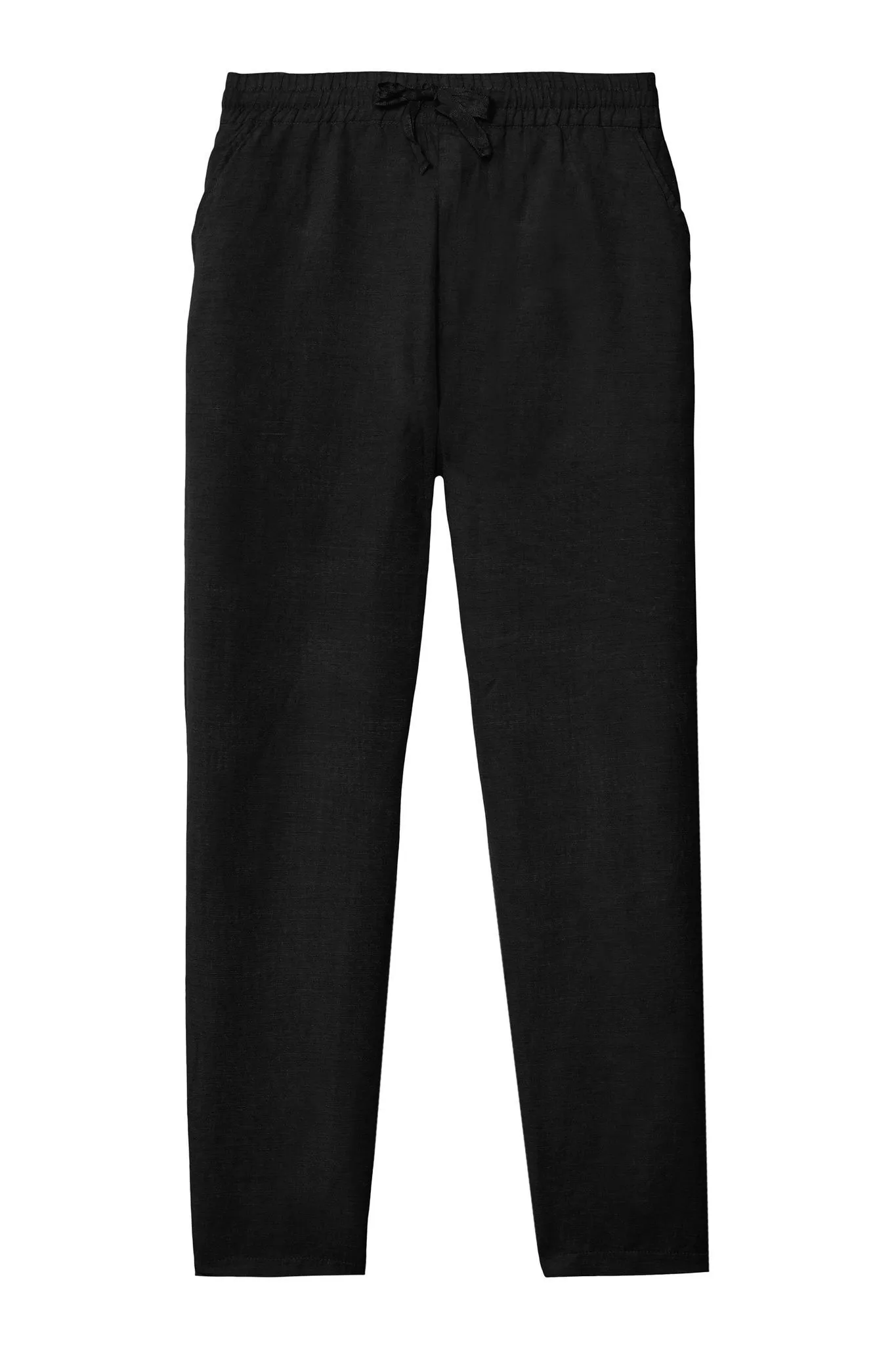 Relaxed Fit Linen Trousers