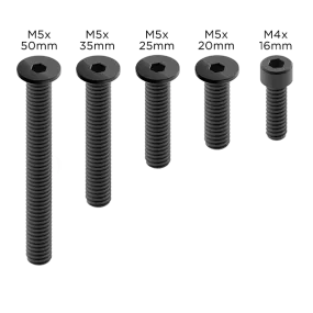 Replacement - PRO Screw Set Black