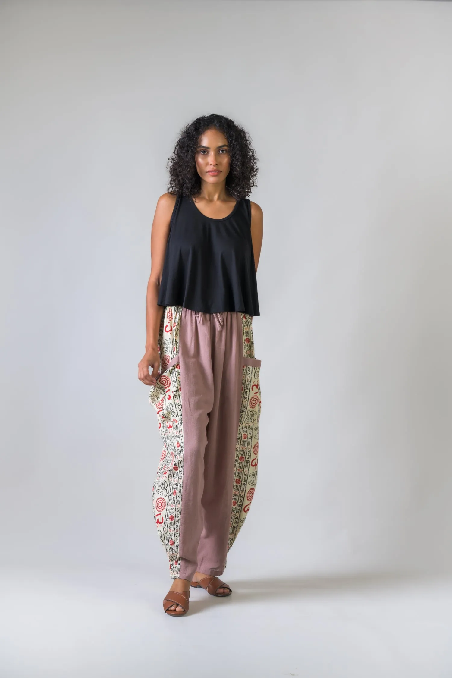 Rhea Eloquent Pattern Trousers