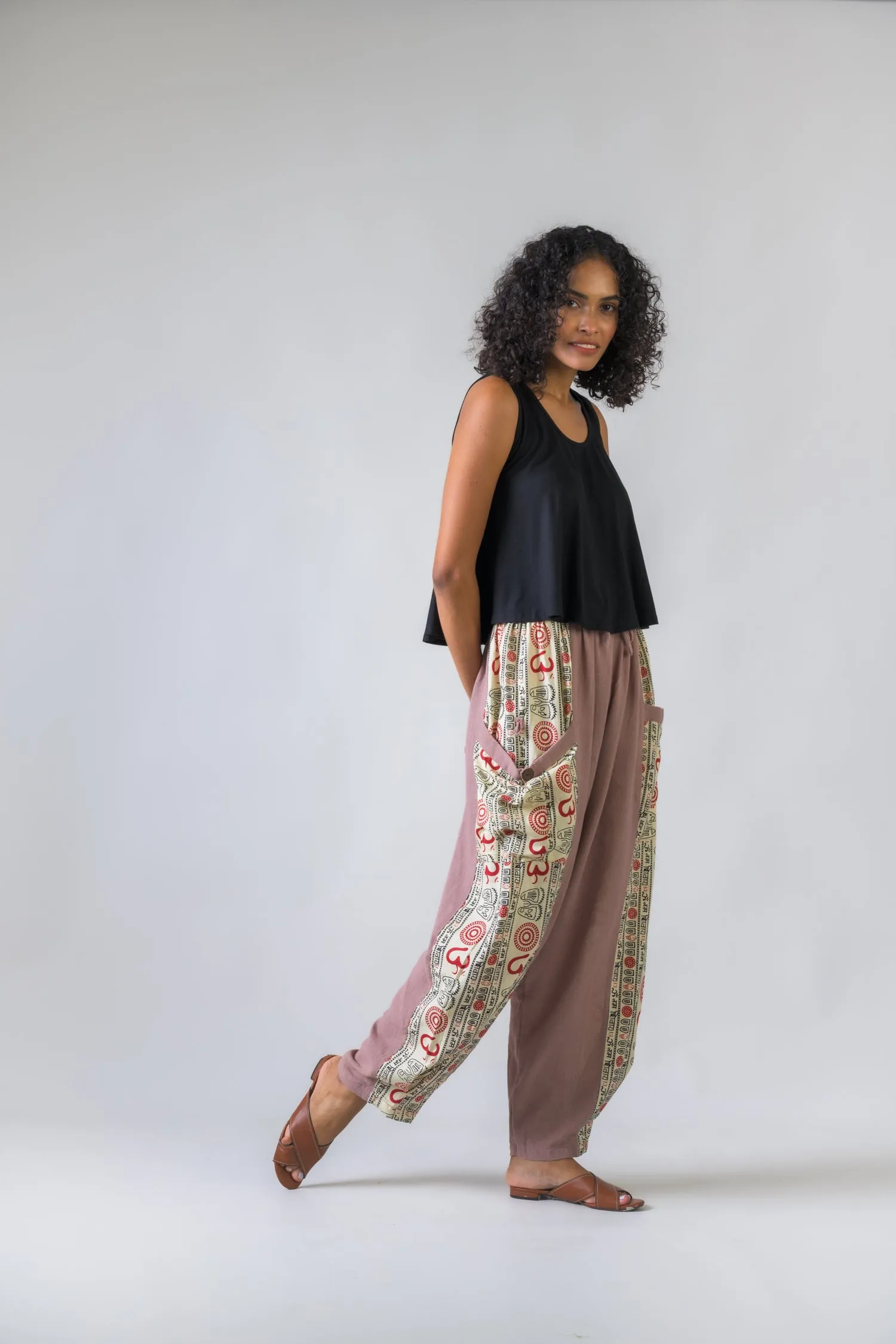 Rhea Eloquent Pattern Trousers