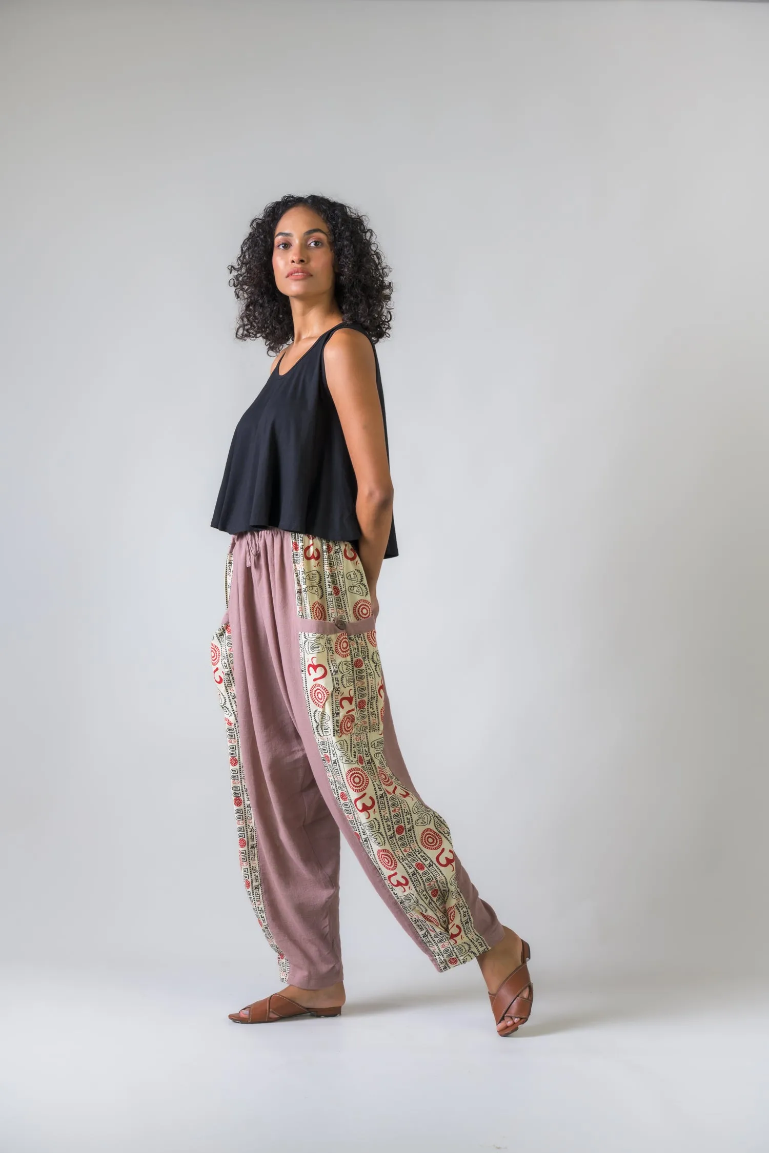 Rhea Eloquent Pattern Trousers