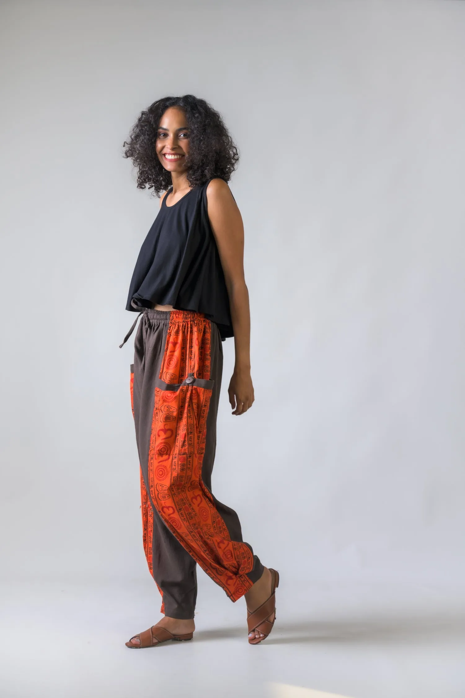 Rhea Eloquent Pattern Trousers