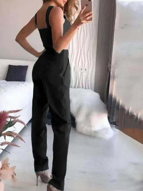 Sets Long Sleeve Small Suit Loose Solid Three-Piece Suit for Women