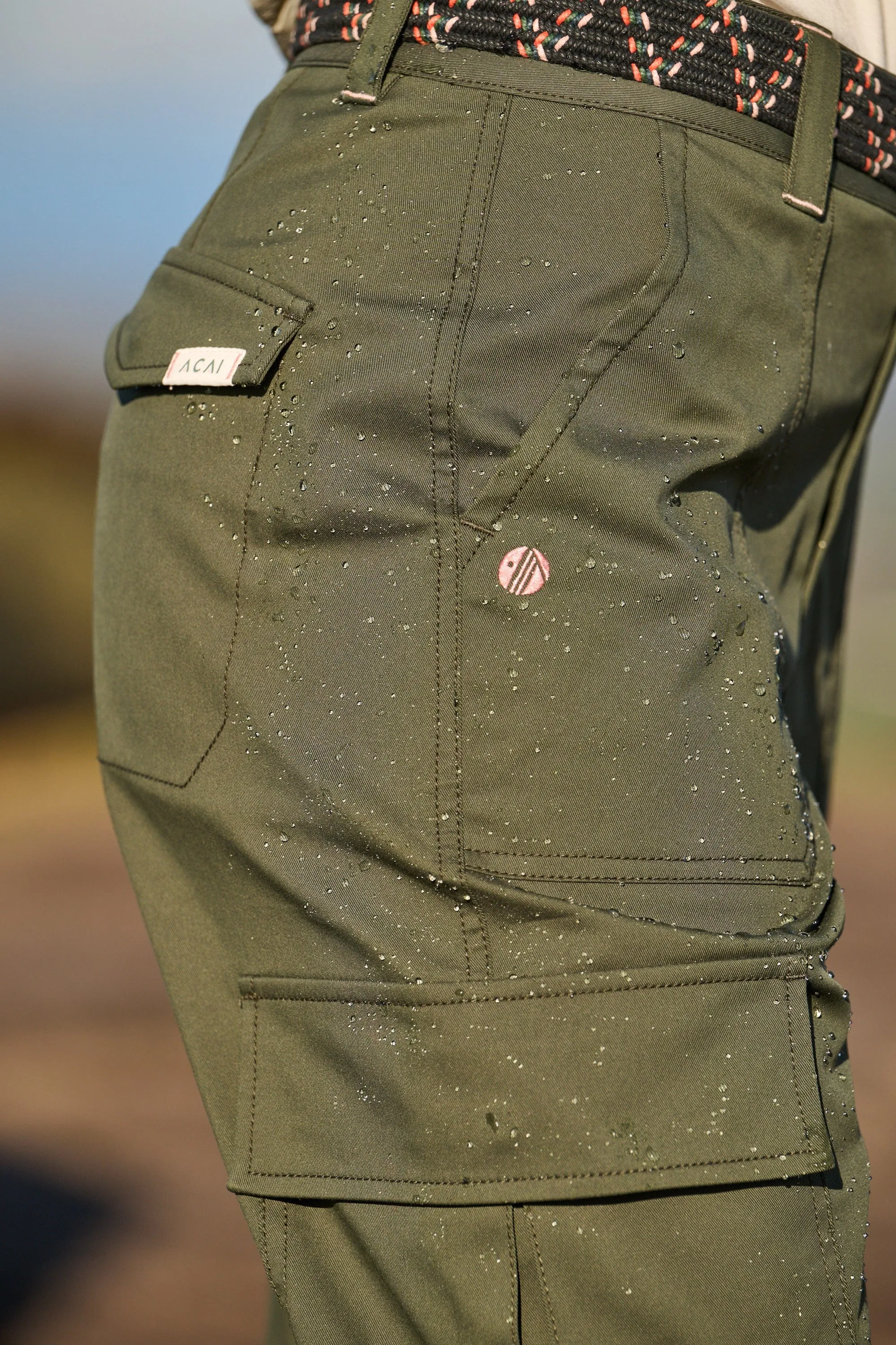 Straight Leg Cargos - Deep Khaki