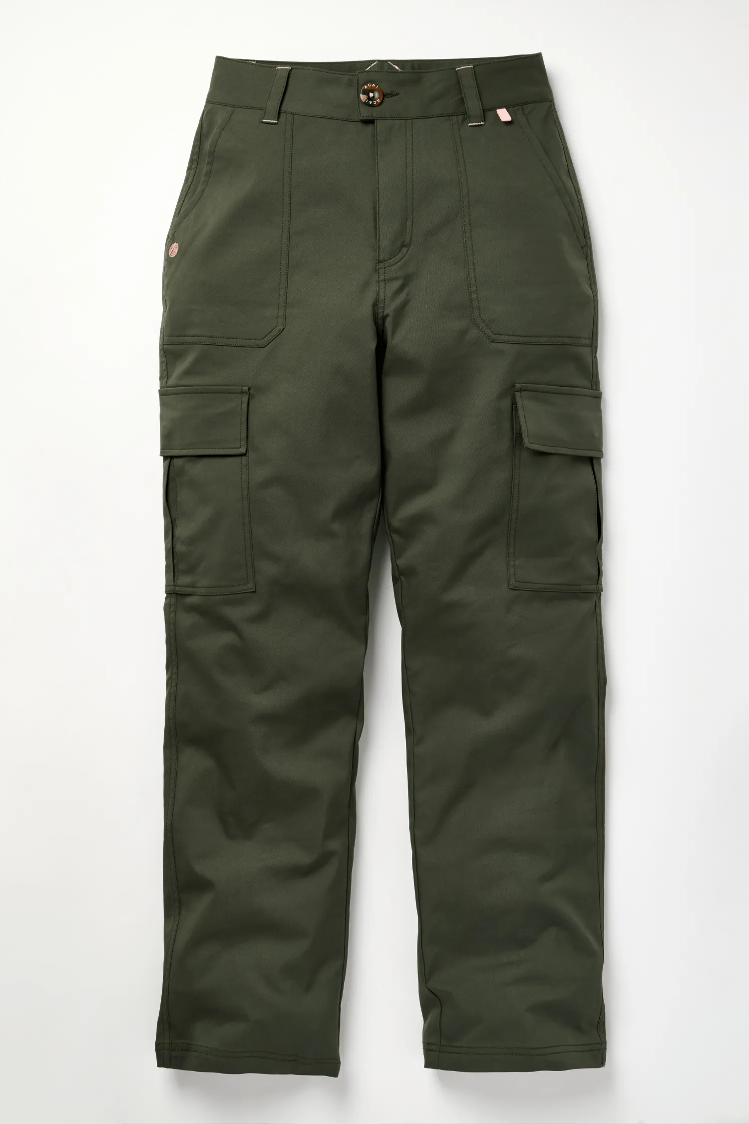 Straight Leg Cargos - Deep Khaki