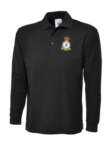 TCW CREST Embroidered Long Sleeve Polo Shirts