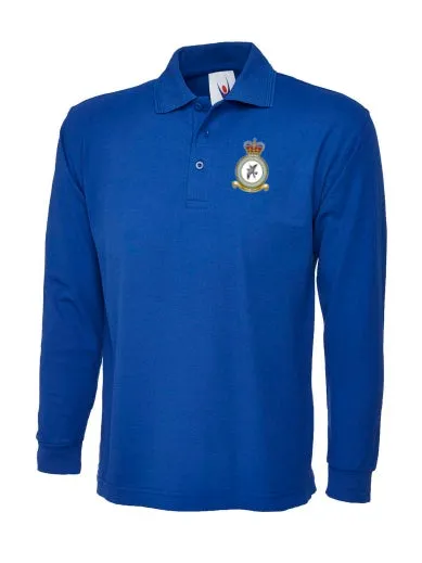 TCW CREST Embroidered Long Sleeve Polo Shirts