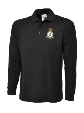 TCW CREST Embroidered Long Sleeve Polo Shirts