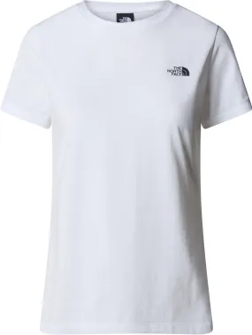 The North Face Women&#x27;s Simple Dome T-Shirt TNF White | Buy The North Face Women&#x27;s Simple Dome T-Shirt TNF White here | Outnorth