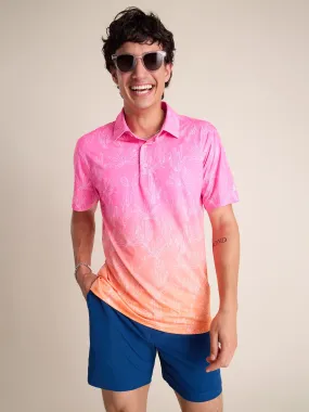The Sunset Succulent (Performance Polo )