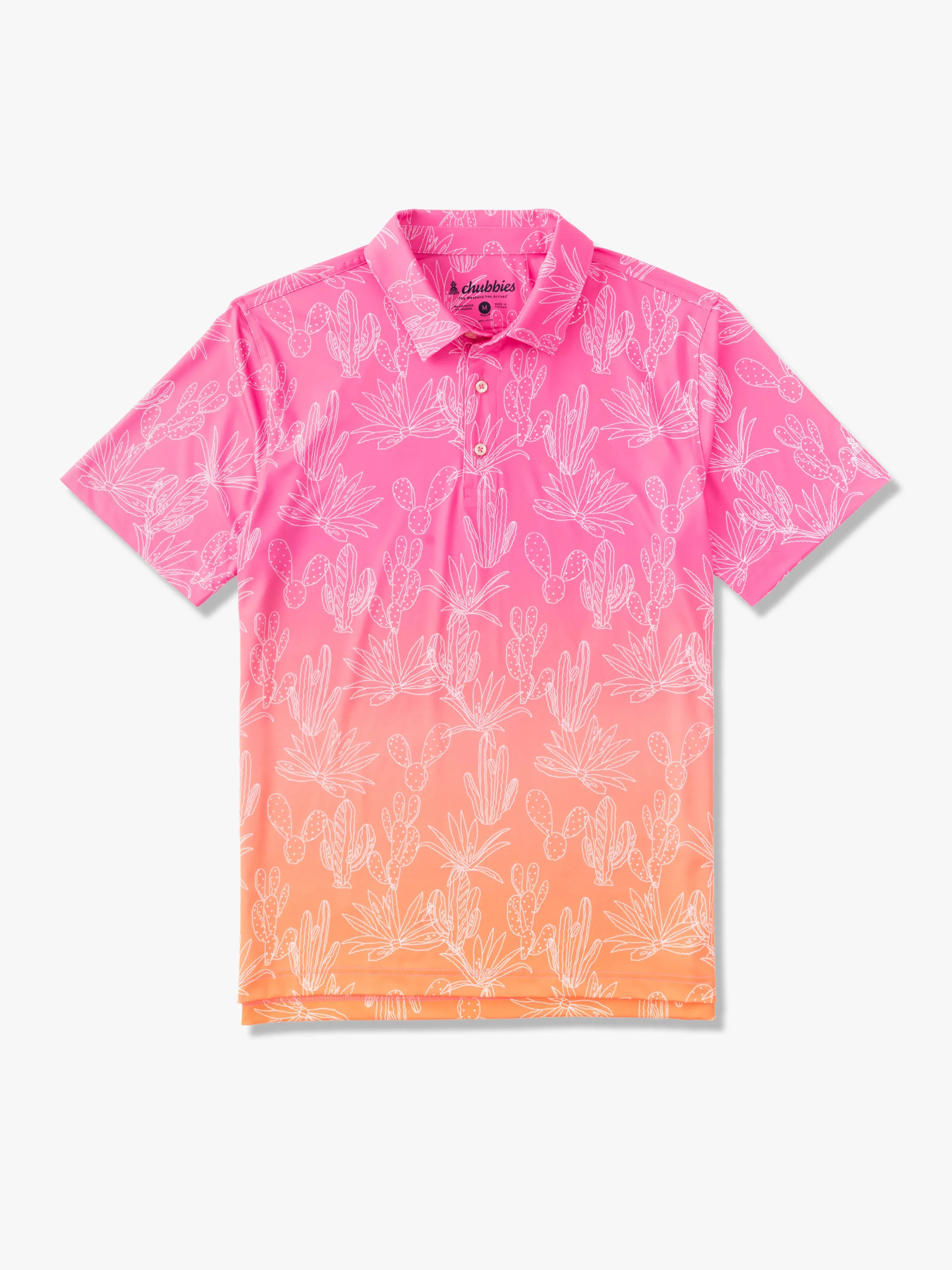 The Sunset Succulent (Performance Polo )