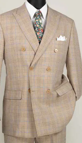 Vinci  DRW-2-BEI Mens Suit