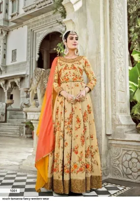 Vouch Tamanna 1001-1007 Series Salwar Kameez With Heavy Look and Beautifull Embroidered Designer Full Stitched Suite