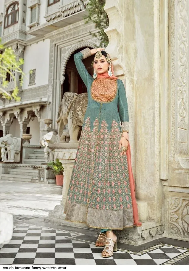 Vouch Tamanna 1001-1007 Series Salwar Kameez With Heavy Look and Beautifull Embroidered Designer Full Stitched Suite