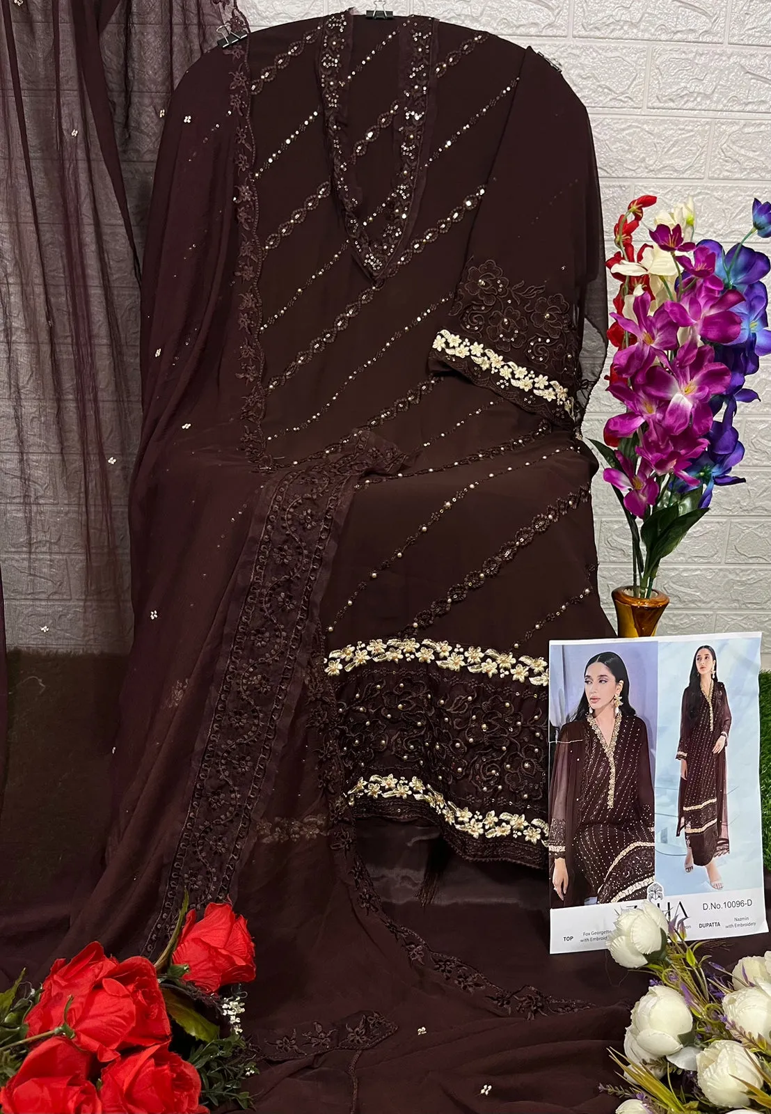 ZAHA D.NO-10096 DESIGNER SUIT