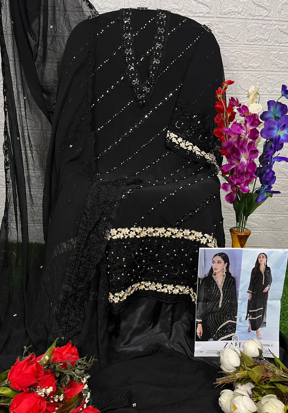 ZAHA D.NO-10096 DESIGNER SUIT